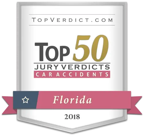 TopVerdict.com Top 50 Jury Verdicts for Car Accidents in Florida 2018